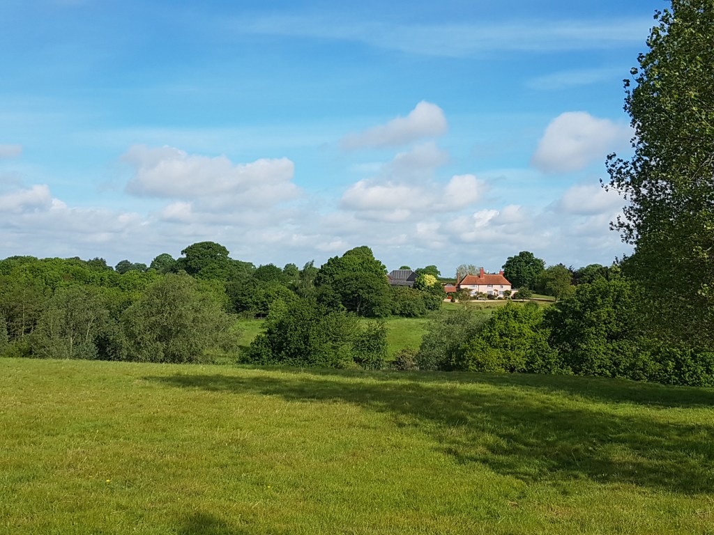 Stunning views across the valley