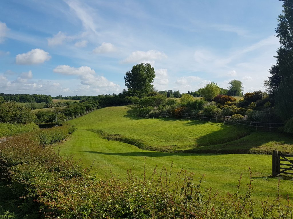 Stunning views across the valley